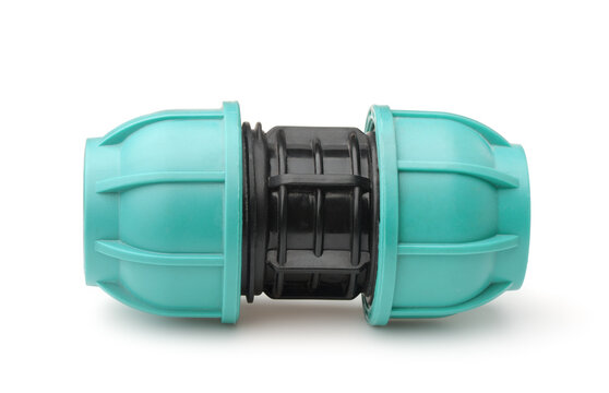 Green plastic waterstop hose connector