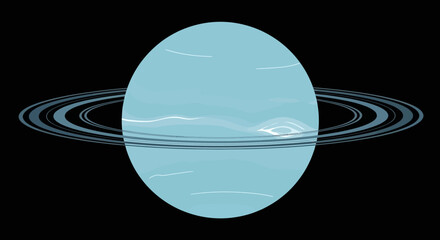 Saturn Planet with Ring System 1. © Untung