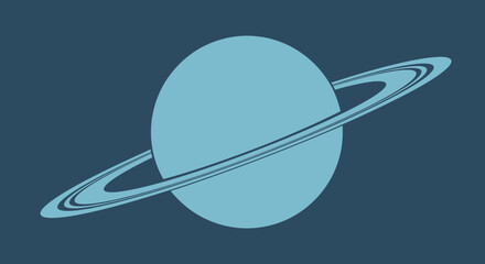 Saturn Planet with Ring System 2. © Untung