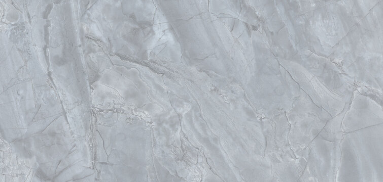 Grey Marble Texture Background With Natural Italian Slab Marble Texture using For Interior Floor And Wall Design And Ceramic Granite Tiles Surface.