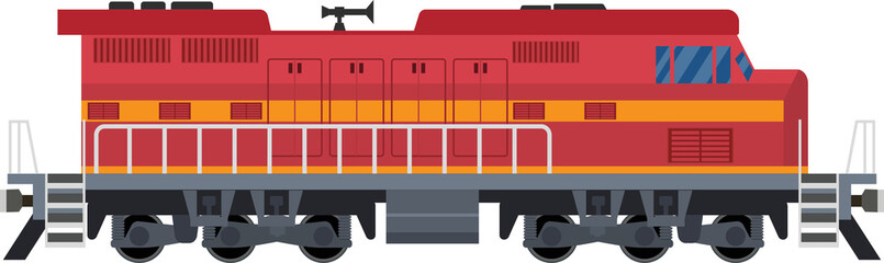 railway locomotive train © Elena