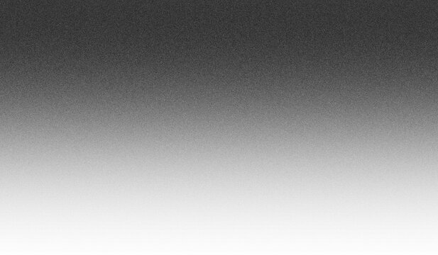 Dark black grainy noise texture fading on transparent background. dirty distressed effect.  Abstract Shading halftone grunge grain overlay with smooth gradient fade for vintage design, posters. PNG