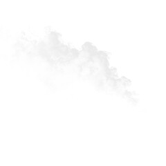 Obraz premium Cloud formation on a transparent background for design and graphic projects