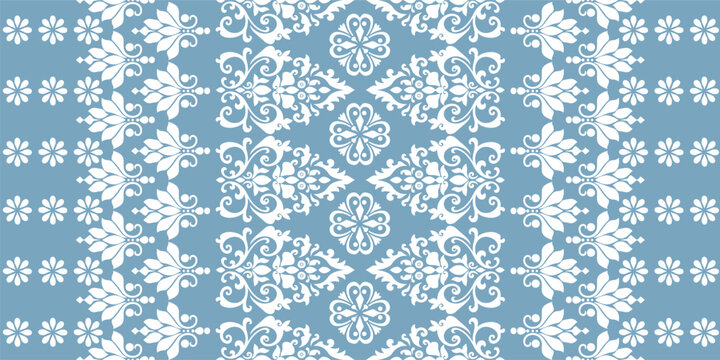 Motifs Ikat floral paisley embroidery floral. ikat ethnic Saree Sarong oriental pattern traditional.Ikat embroidery style abstract embroidery design for texture,fabric,clothing,wrapping,decoration