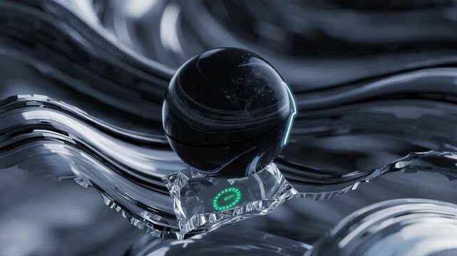 Medium shot of an asset title transfer interface secured by blockchain focusing on the digital signature and verification timestamp while the rest remains blurry.