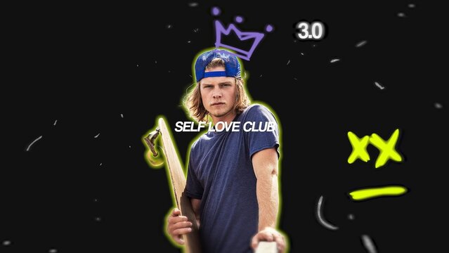 Grunge Neon Personal Promo