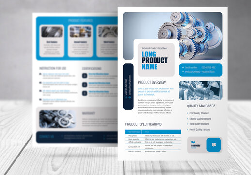 Product Specification Data Sheet Template 