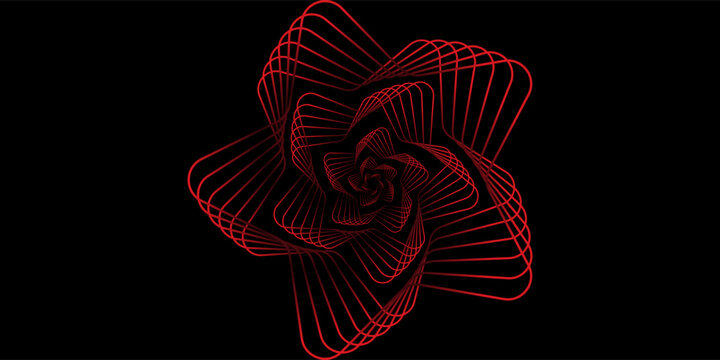 3d dynamic node of big data dots science. Wave infinity sinusoid line from particles. Swirl hill electric neon bulge explosion. Vibrate waveform sphere background. Flower research science net drip.