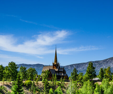 Lom Stave Church, Innlandet, Norway