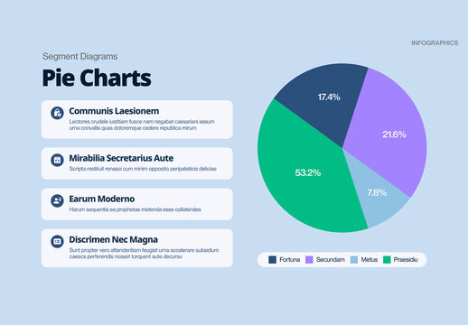 Pie Chart Infographic Template