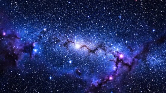 Stunning Cosmic Vista - A Deep Dive into the Galaxys Beauty.