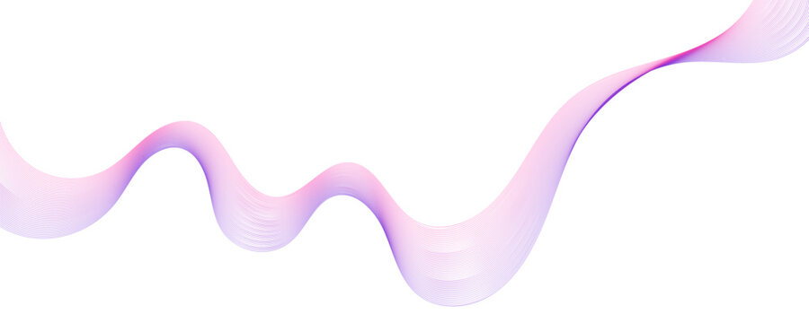 Abstract line background and purple wave blue with flow orange sound. Echo energy tech and wavelength music glow with vector white waveform. Curve abstract gradient and pattern purple digital.
