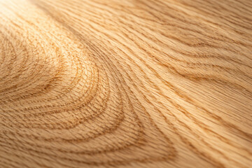 Fototapeta premium Close-up of beautiful wood grain texture in natural light