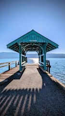 Fototapeta premium VEYRIER-DU-LAC (Haute-Savoie)