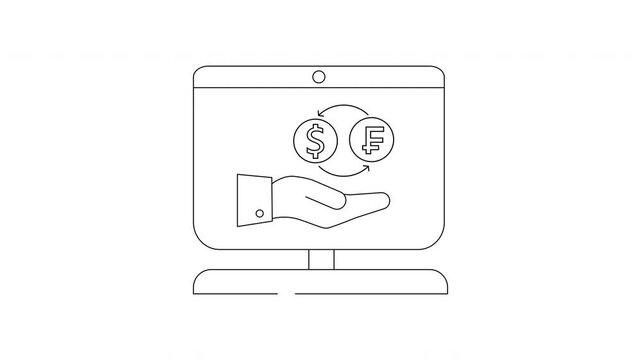 Online Currency Exchange - Dollar to Swiss Franc Conversion.