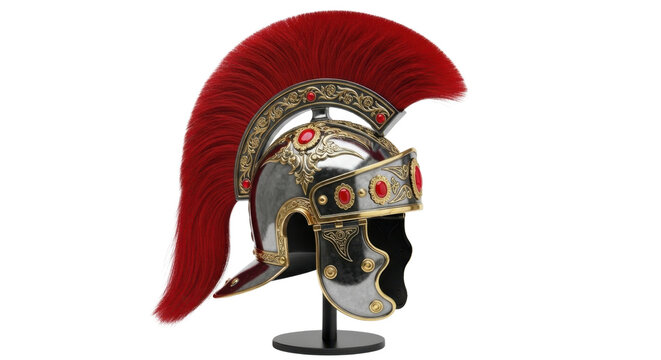 Ancient Roman Centurion Helmet Replica Display Stand.