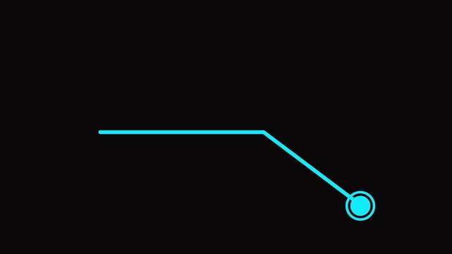 Hud callout rectangle text box animation.HUD graphics around the edges for use in movies,Technological HUD template callout.Motion graphics of hud callout icon.HD video animation.on a black backgraund