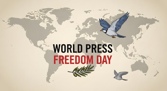 World press freedom day promoting global journalism and free expression rights