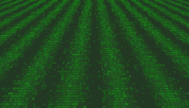 Structured Data Waterfall - Parallel Binary Columns for Server Architecture. Perspective.