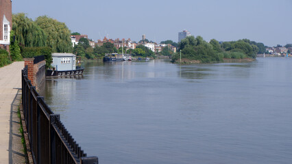 Fototapeta premium The River Thames at Hammersmith, London