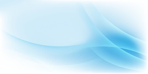 Fototapeta premium Modern blue wave background design, vector illustration. Eps10