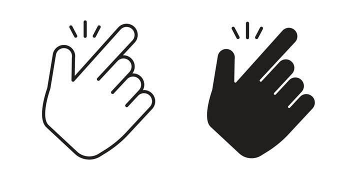 Easy icon set concept vector graphics for web UI