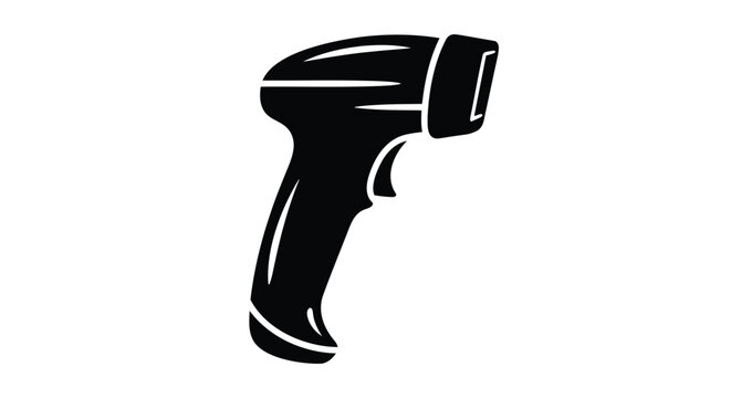 Vector barcode scanner icon
