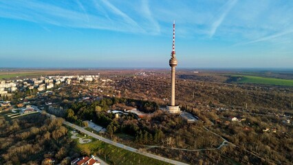 Obraz premium TV Tower Rousse Bulgaria Ruse