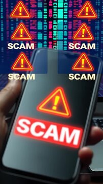 Online fraud alert: scammer action, phishing trap, smishing fraud, pharming risk, fake charity, pyramid scheme, inheritance trick, crypto theft, network hack, cyber intrusion, security measure