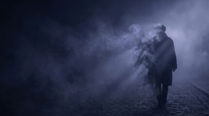 Fototapeta premium Powerful surrealism photography style, emotional and atmospheric digital art concept, cinematic surreal photography, ultra