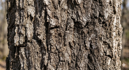 Obraz premium 갈라진 나무