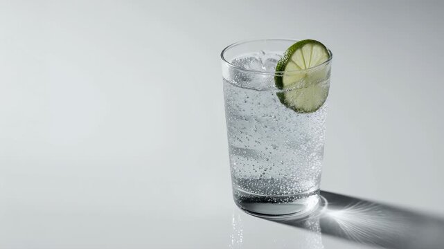 Gin Tonic Minimal White Campaign Ad