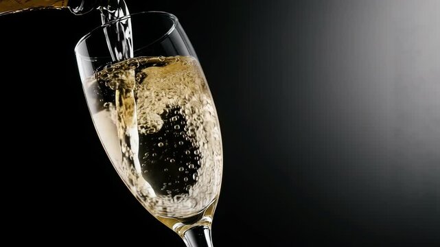 Champagne Pour Premium Celebration Ad
