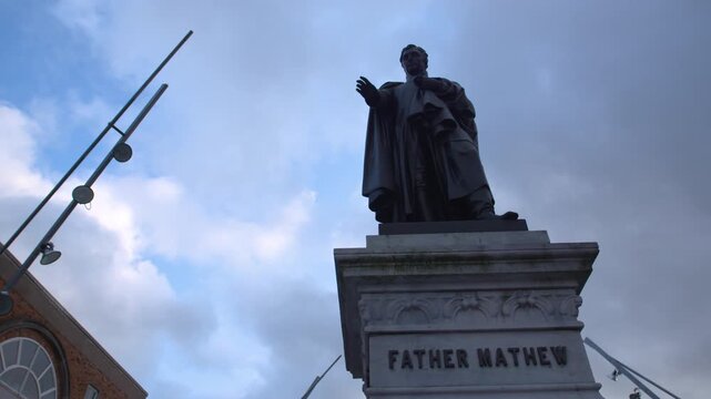 Statue of Father Theobald Mathew Great Apostle of Temperance Cork City Ireland