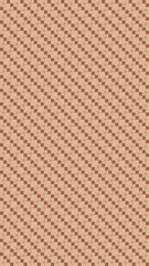 Fototapeta premium Woven Brown Fabric Texture Background vector background