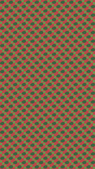 Fototapeta premium Red and Green Checked Seamless Pattern vector background