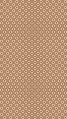 Fototapeta premium Brown Geometric Dot Pattern Background vector background