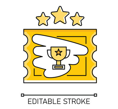 Achievement Award and Scratch-Off Reward Icon