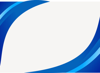 Obraz premium Dynamic Blue Wave Abstract Background Design.