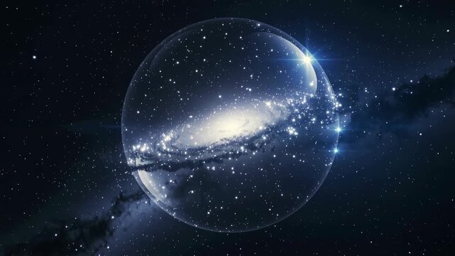 This captivating image evokes a sense of wonder and possibility, perfect for illustrating themes of exploration, innovation, and the vastness of the u