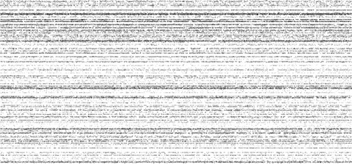 Fototapeta premium Static TV Noise Texture with Glitch Effect. Vintage Screen Interference Pattern for Retro Video Overlay. Black and White Digital Grain Background.
