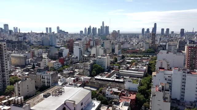 vista aerea de la ciudad de buenos aires
