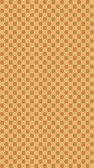 Fototapeta premium Brown Waffle Pattern Background Texture vector background