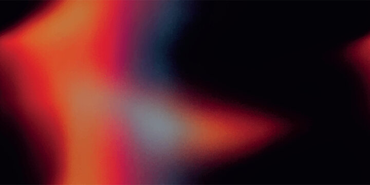 Abstract grainy light leak seamless pattern with warm red and orange glow for cinematic backgrounds and vintage aesthetics.