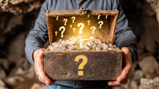 Mysterious Glowing Chest Opens to Reveal Hidden Secrets