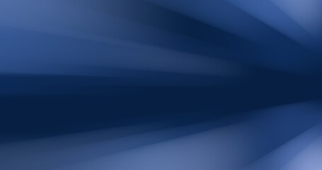 Obraz premium Abstract navy blue background with lateral perspective lines fading into deep darkness for sophisticated corporate branding