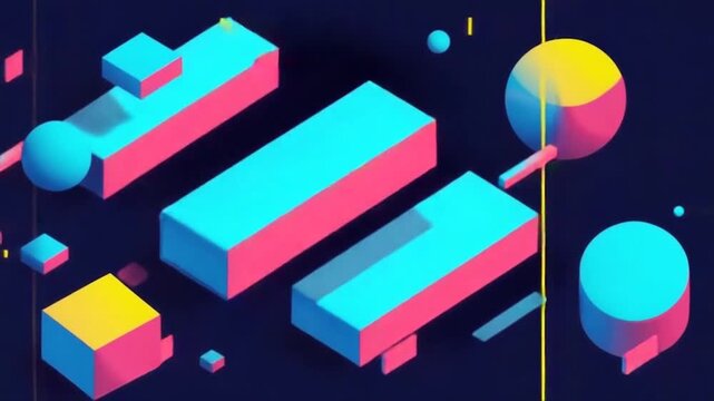 abstract background with colorful splashes