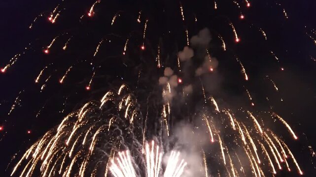 Close up of a hand writing on a notebook with a pen, planning and organizing ideas.