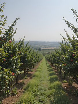 Cherry picking at Odem, Israel