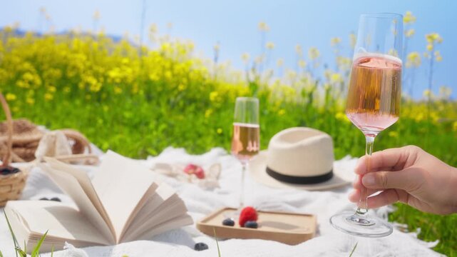 Cheers to a Lovely Picnic